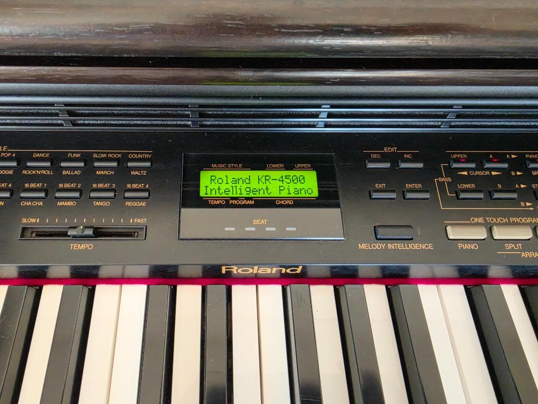 【引き取り限定】ローランド電子ピアノ Roland KR-4500