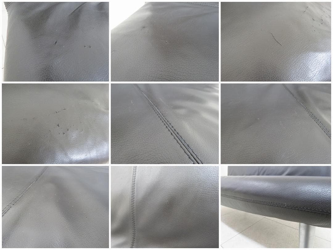 ドリアデ Gemini ソファ マシューヒルトン 総革 スペースエイジ 希少