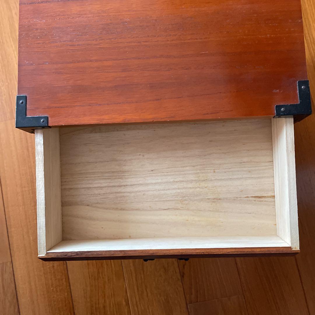 アンティーク 木製 チェスト