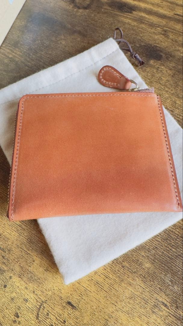 GANZO Shell cordvan(シェルコードバン)　L ZIP パース