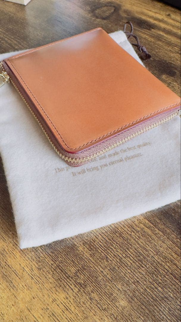 GANZO Shell cordvan(シェルコードバン)　L ZIP パース