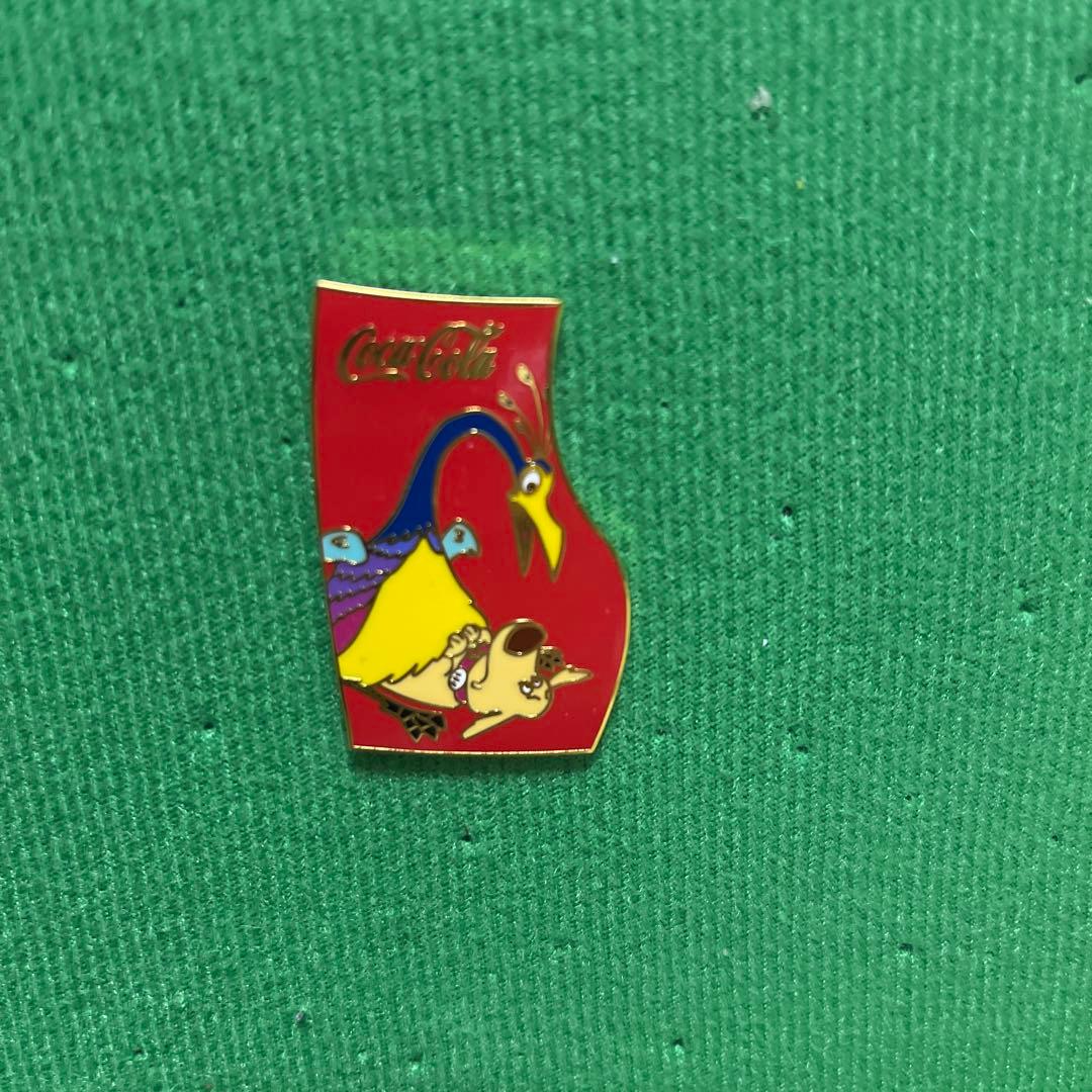 コカコーラ　カールじいさんの空飛ぶ家　ピンズ　4個セット LE100