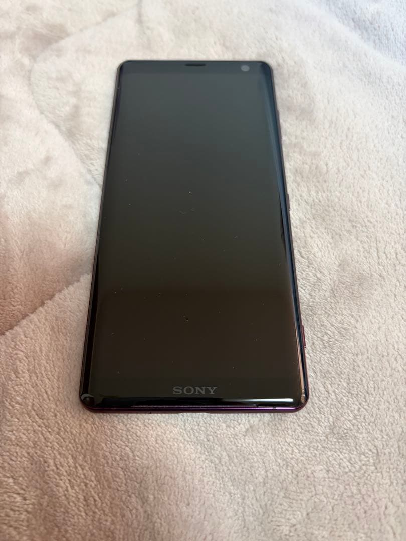Sony Xperia XZ3 SO-01L ボルドーレッド