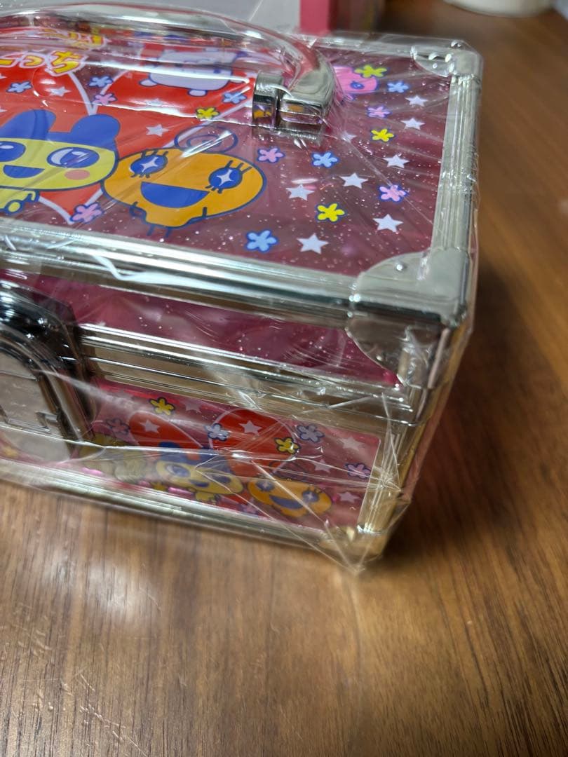 平成 2004年 新品 未使用 たまごっち　バニティケース ボックス　ピンク