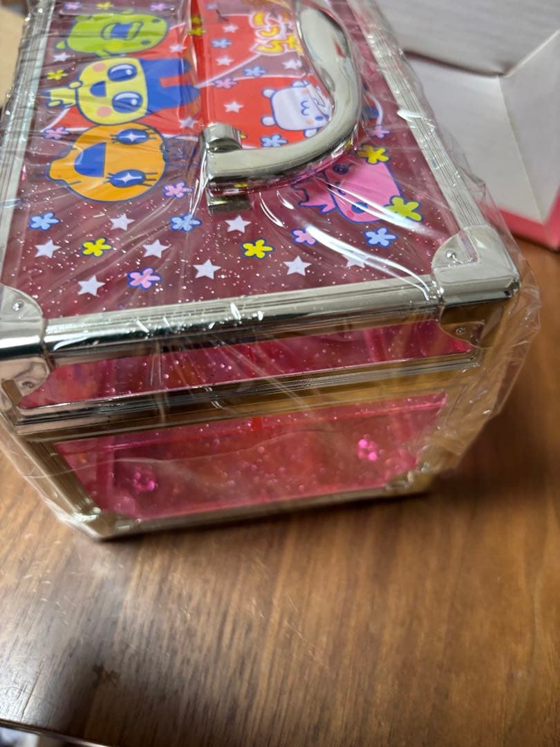 平成 2004年 新品 未使用 たまごっち　バニティケース ボックス　ピンク
