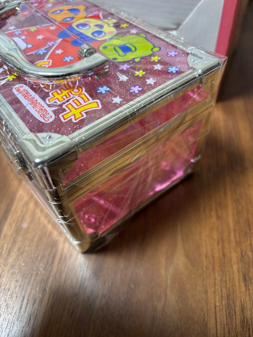 平成 2004年 新品 未使用 たまごっち　バニティケース ボックス　ピンク