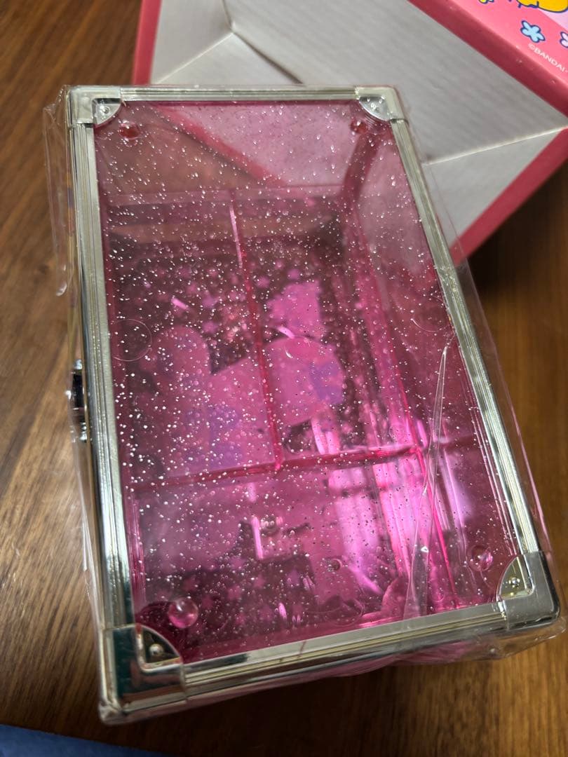 平成 2004年 新品 未使用 たまごっち　バニティケース ボックス　ピンク