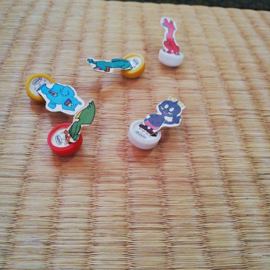 森永　狼少年ケン　おまけ　コロコロ人形　五個セット