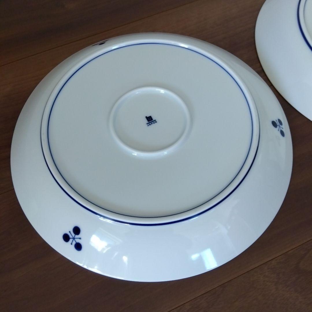 2枚セット　白山陶器　ブルーム　ブーケ　ディナープレート　26cm　波佐見焼