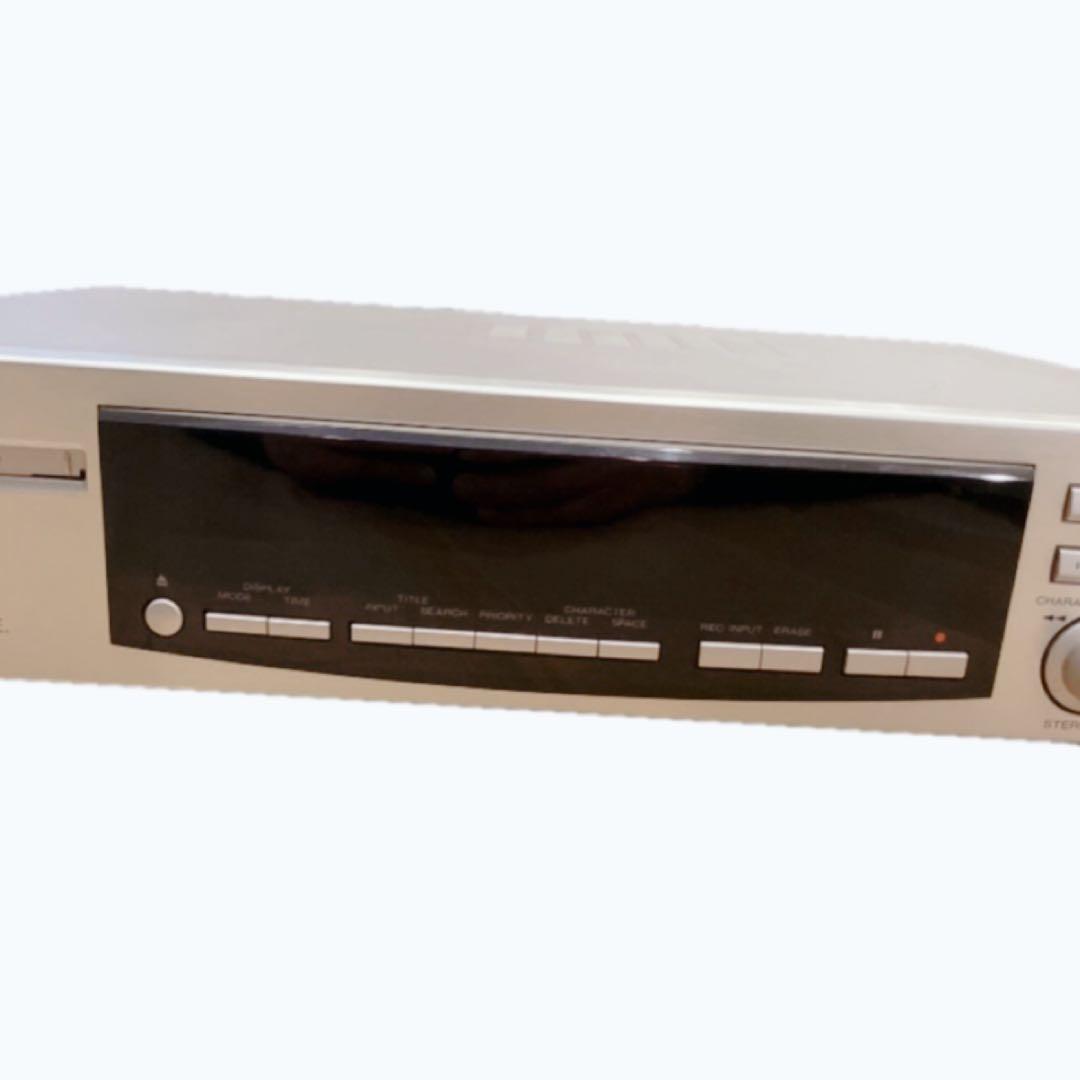 極美品　KENWOOD ステレオ ミニディスク MDレコーダー DM-7080