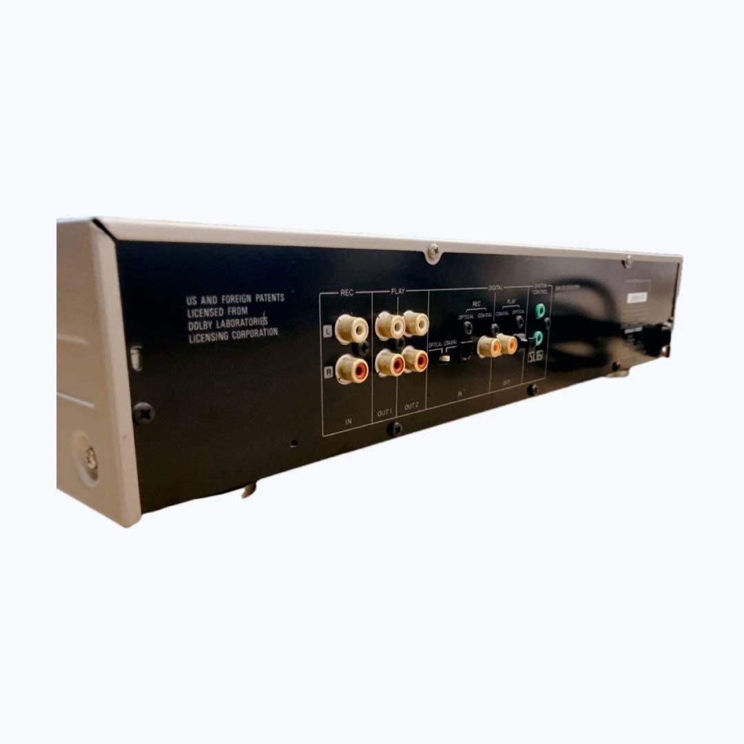 極美品　KENWOOD ステレオ ミニディスク MDレコーダー DM-7080