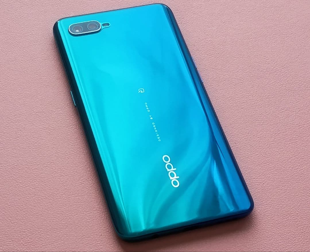 【中古】OPPOrenoA 128GB ブルー
