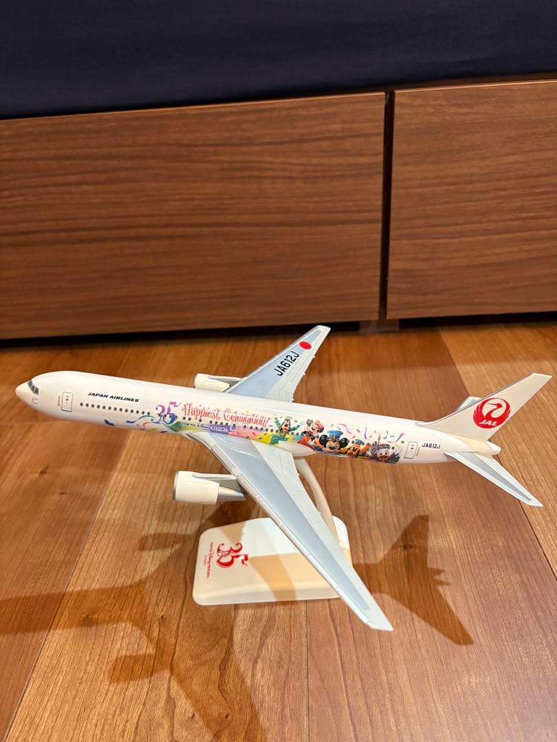 ディズニー　35周年　JAL モデルプレーン　1/200