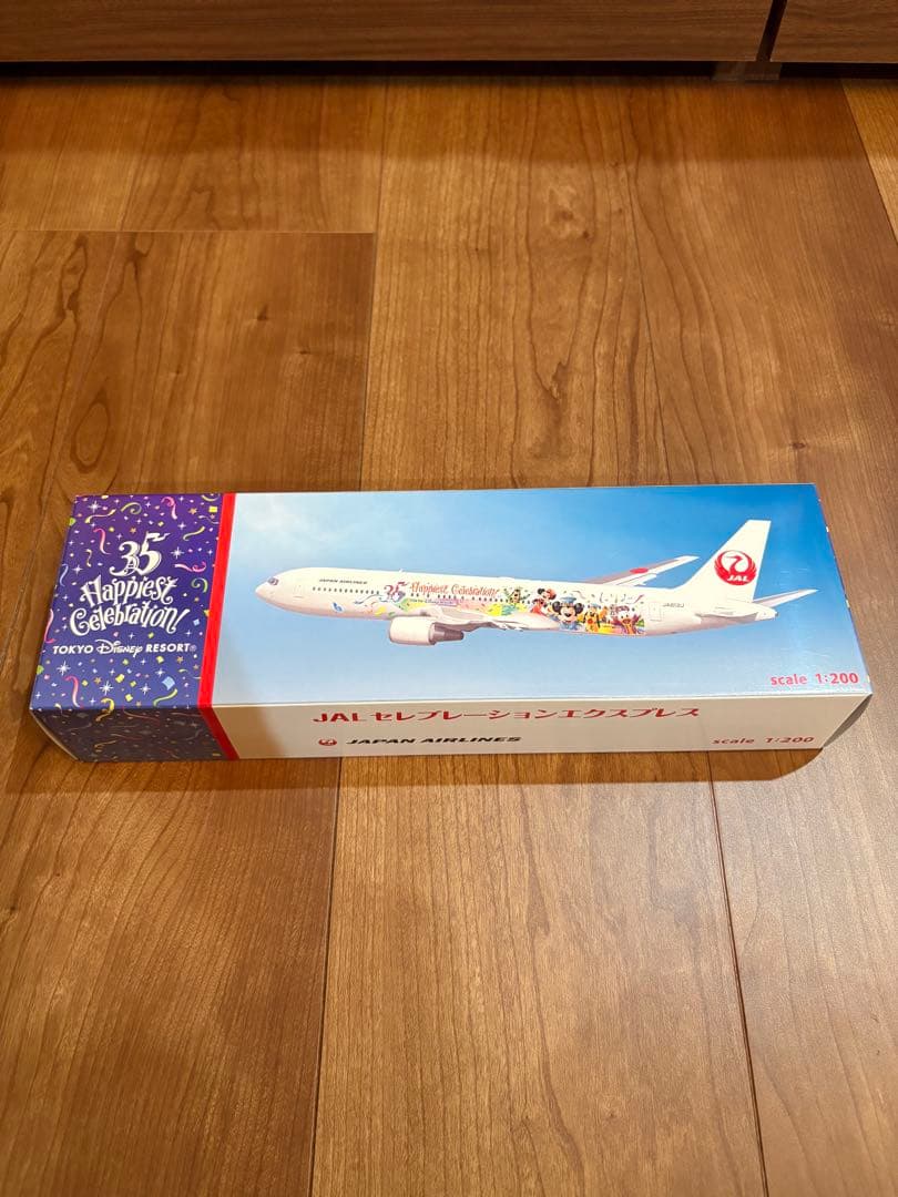 ディズニー　35周年　JAL モデルプレーン　1/200