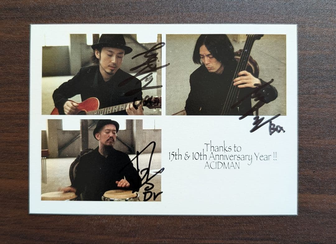 ACIDMAN 15th & 10th Anniversary フォトフレーム