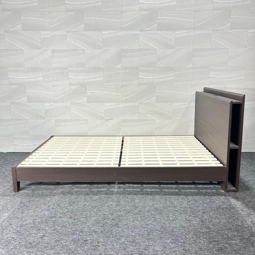 ニトリ ベッドフレーム カイト3 すのこ コンセント セミダブル d5365