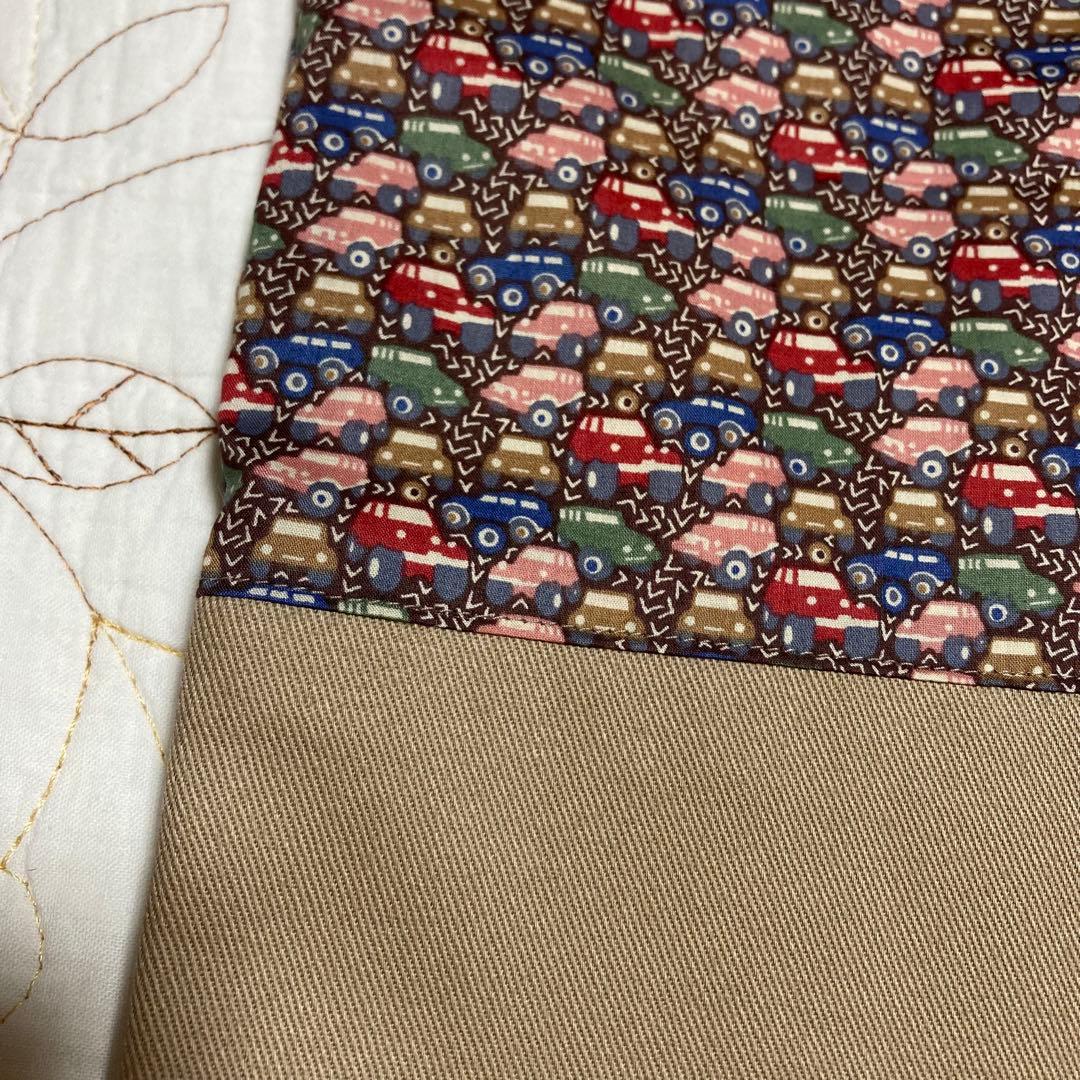 リバティ　ハンタートラック　3点セット　手提げ袋　上靴入れ　体操着袋　入園入学