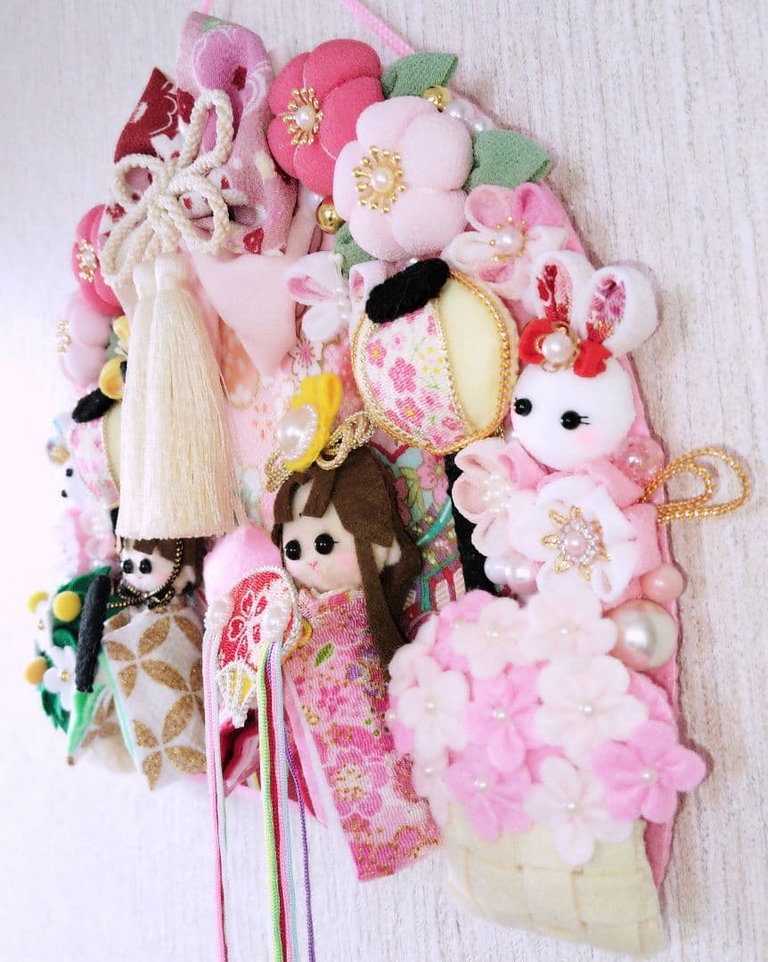 な*さ様 ひな祭り❀フェルトリース
