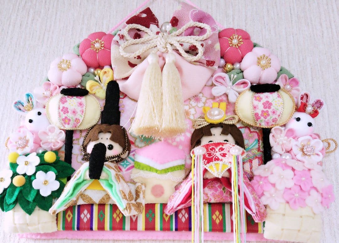 な*さ様 ひな祭り❀フェルトリース
