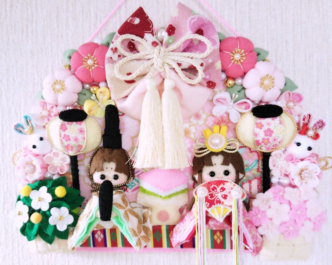 な*さ様 ひな祭り❀フェルトリース