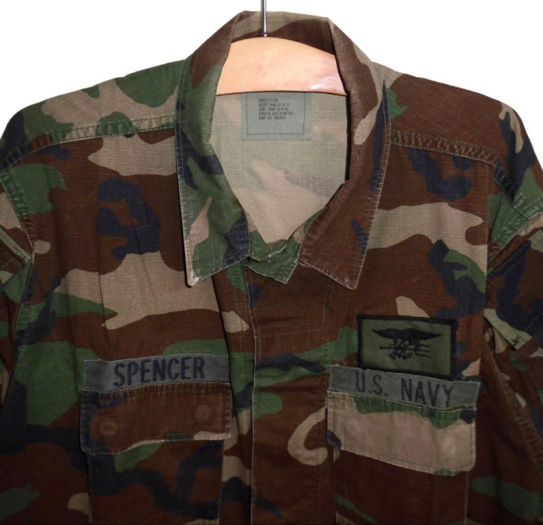 米軍実物 90’s ネイビーシールズ ジャケット カーゴパンツ セットアップ