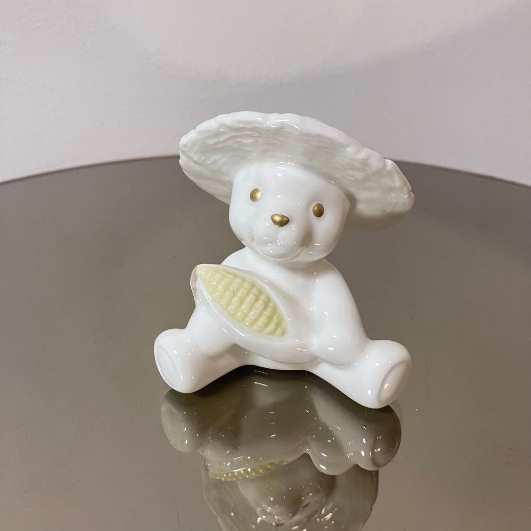 Noritake フィギュリン 置物 ノリタケの森 ベアシリーズ 限定品