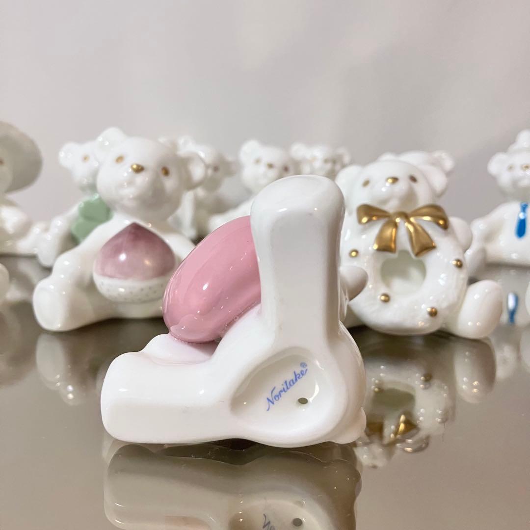 Noritake フィギュリン 置物 ノリタケの森 ベアシリーズ 限定品
