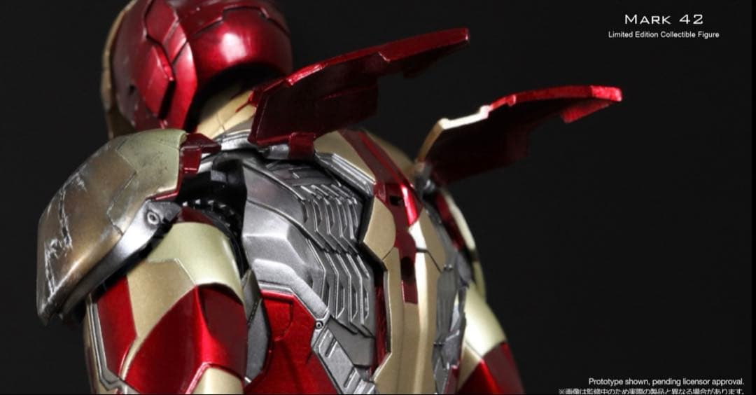 ホットトイズ　アイアンマン3マーク42 ダイキャスト