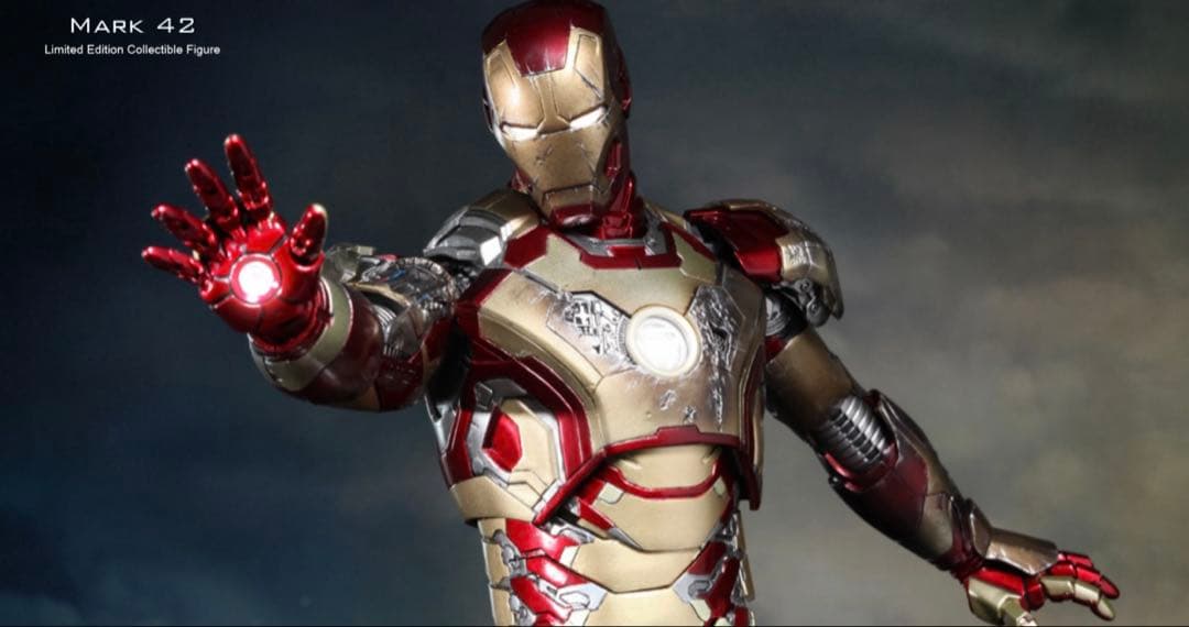 ホットトイズ　アイアンマン3マーク42 ダイキャスト