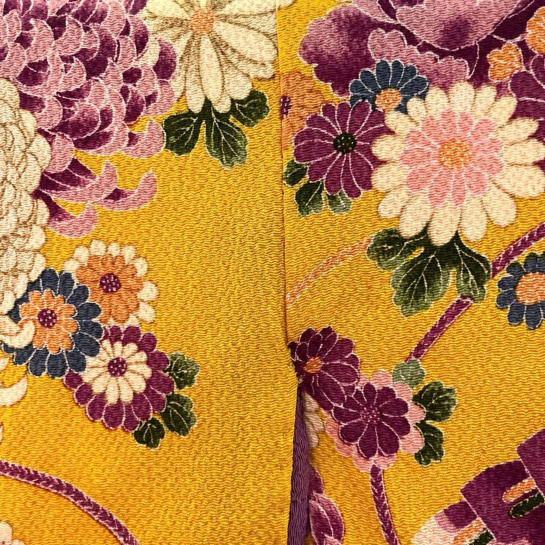 ハンドメイド ミニチュア着物 色打掛 ちりめん