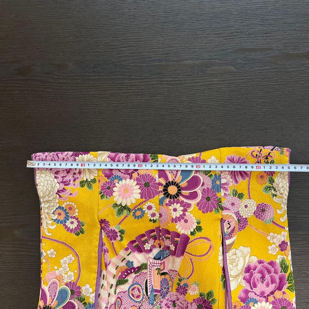 ハンドメイド ミニチュア着物 色打掛 ちりめん