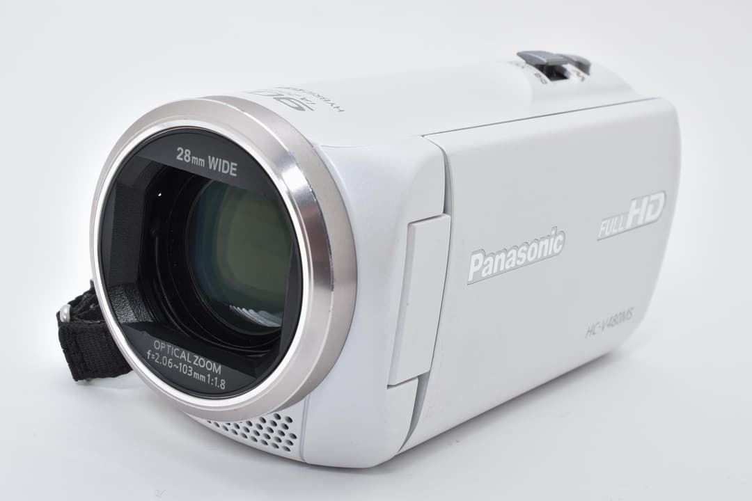 PANASONIC HC-V480MS W ホワイト 0469