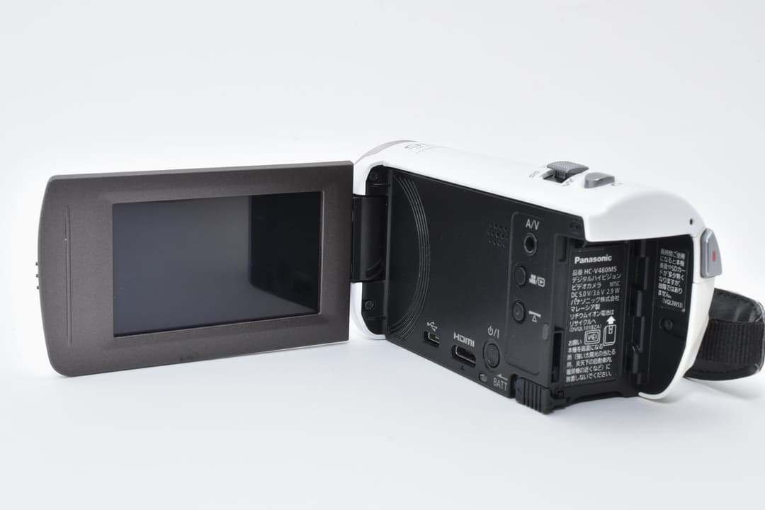 PANASONIC HC-V480MS W ホワイト 0469