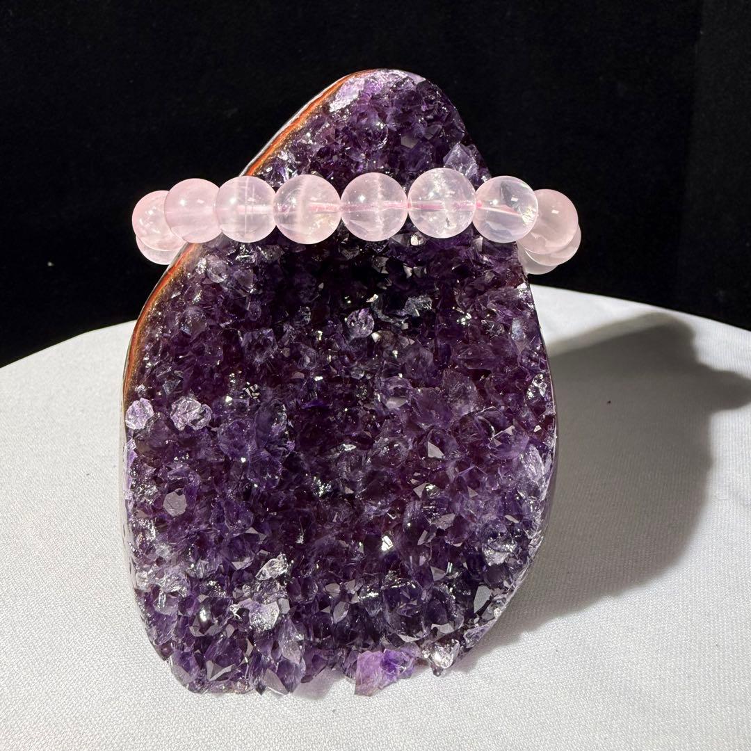 天然石アメジストの原石　ドーム　置物NO.070613