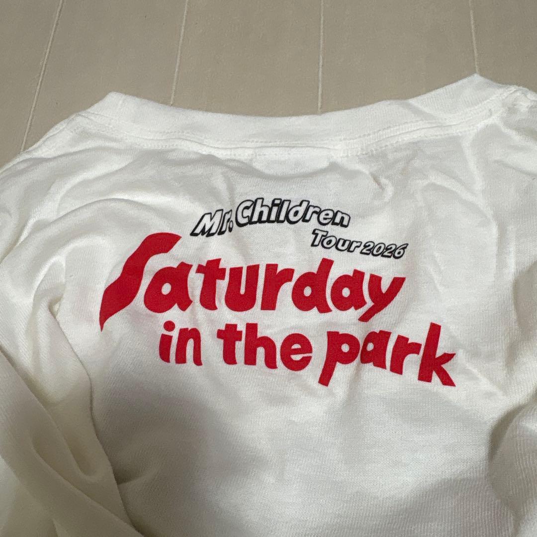 未使用 Mr.Children ツアーTシャツ PhotoTシャツ　Sサイズ