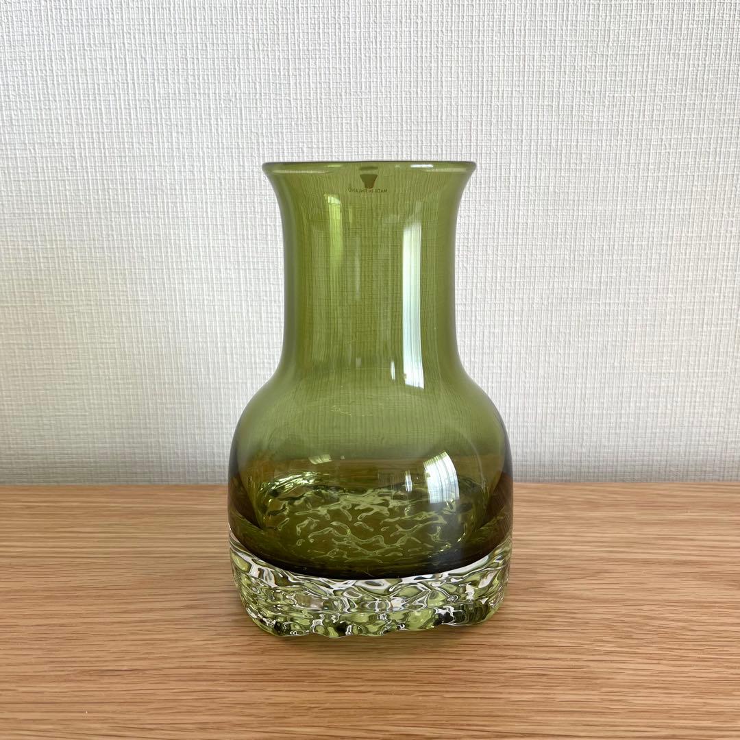 イッタラ　ヴィンテージ　ガラスベース