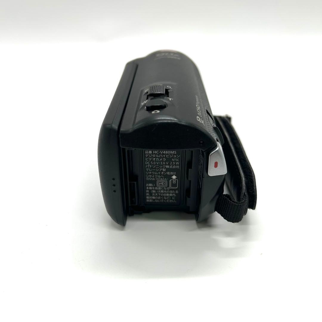美品 Panasonic HC-V480MS フルHD ビデオカメラ