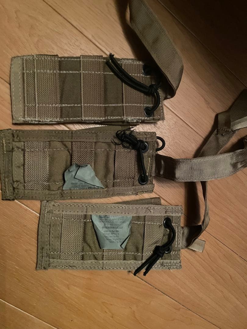 米軍msa paraclete pj aps019 マガジンポーチ コヨーテ