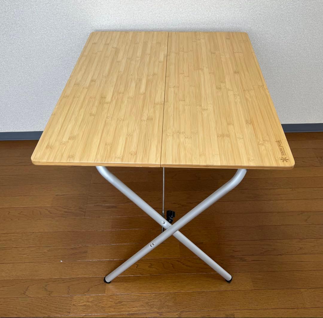  Peak ワンアクションテーブル 竹 LV-010TR 幅90㎝