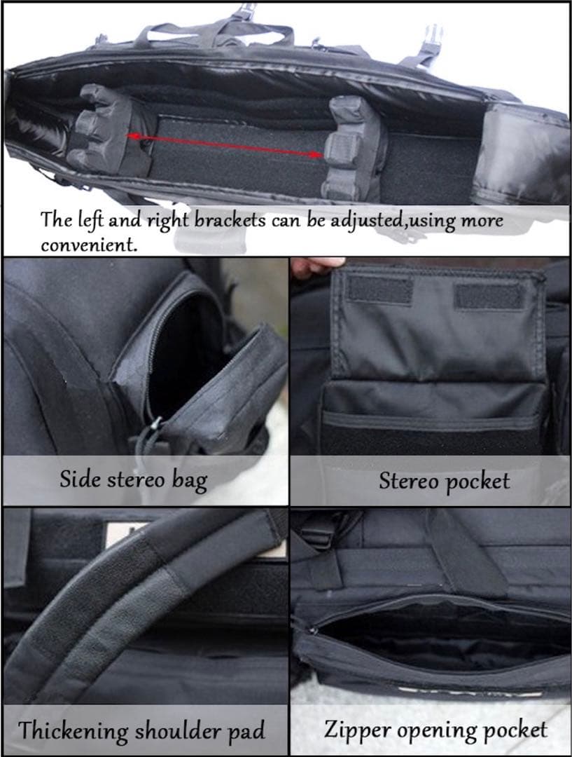 サバゲー　サバイバルゲーム　ガンケース　ライフル　2丁　迷彩　カモフラ　バッグ