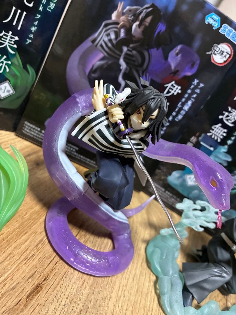 鬼滅の刃柱稽古フィギュア3体セット