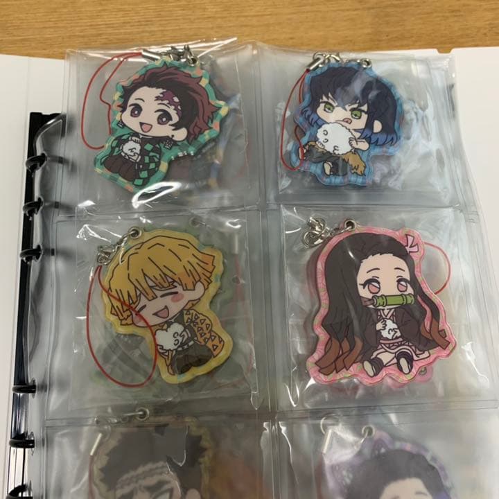 鬼滅の刃☆パールアクコレ13種コンプ+わちゃっとラバスト4種コンプセット