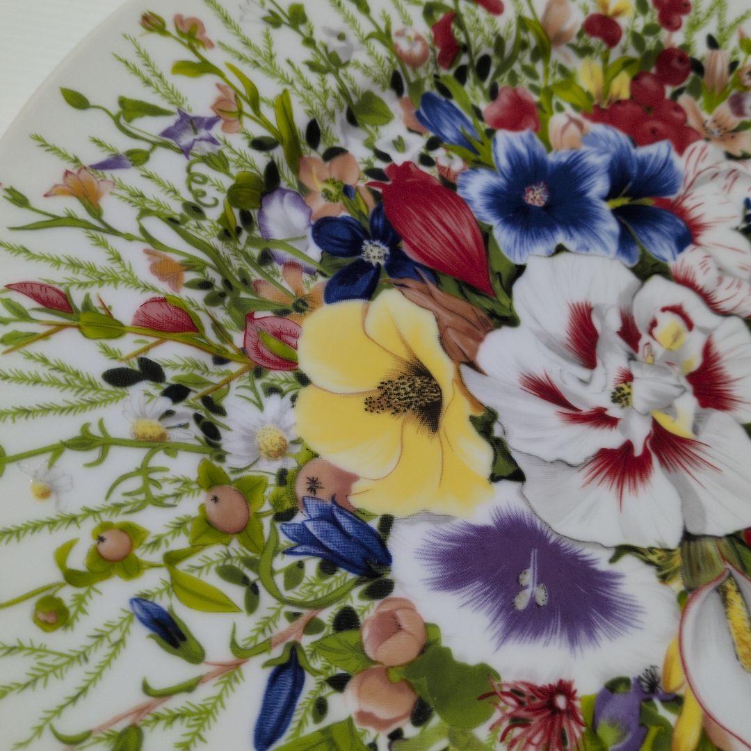 TAITU イタリア製花柄プレート　31cm　2枚セット