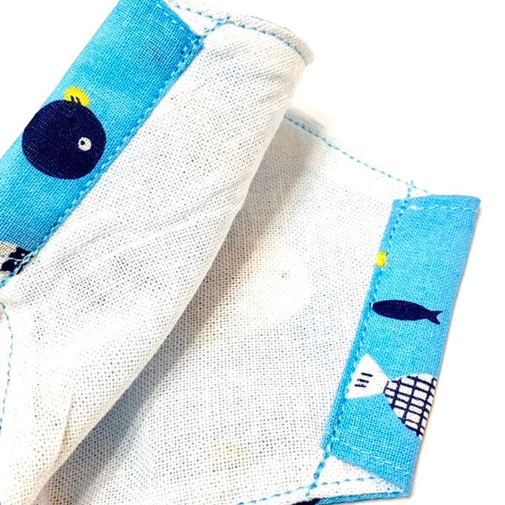 No.96 オーダーマスク　魚　海の生き物　ハンドメイド　おまとめ割