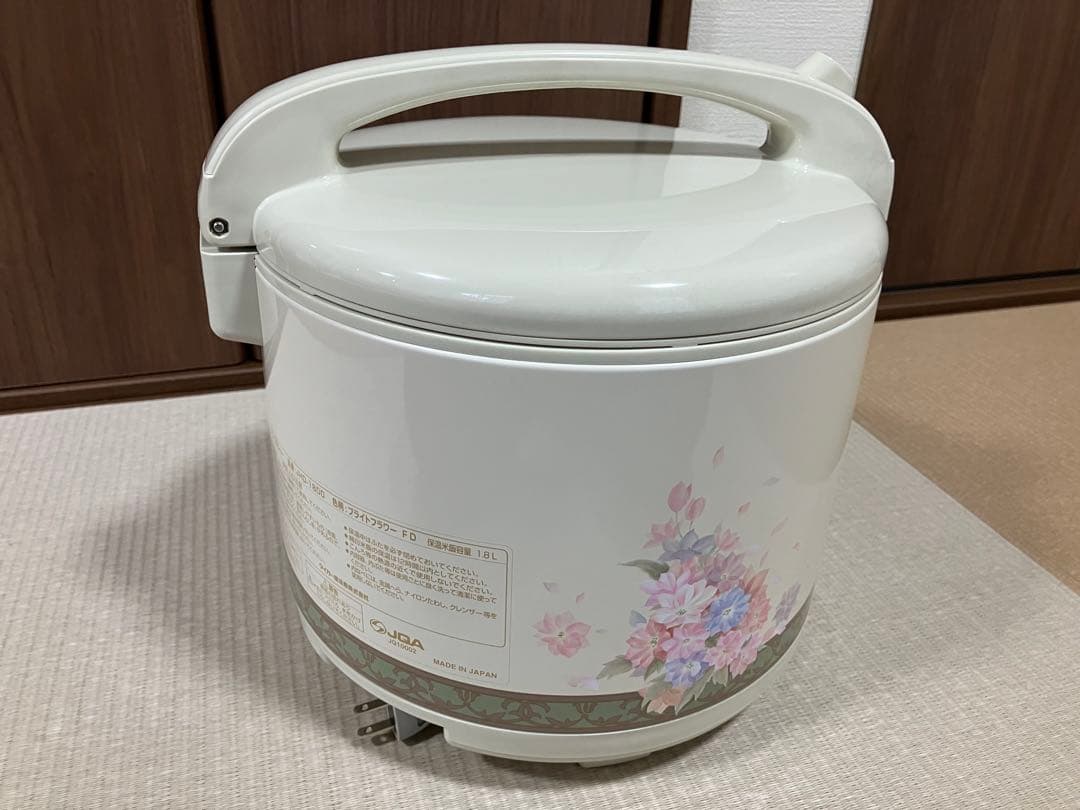 【新品未使用】タイガー電子保温ジャー JHD-1800 ブライトフラワー1.8L