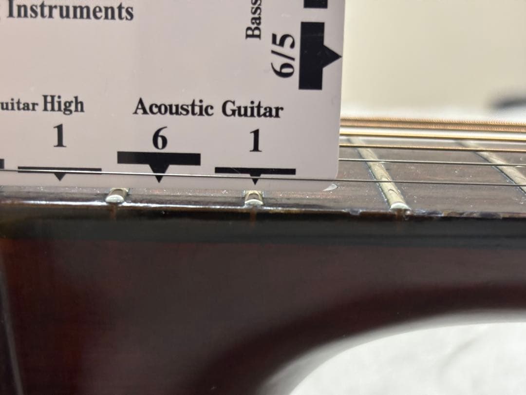 モーリスw20 調整品　フレットすり合わせ