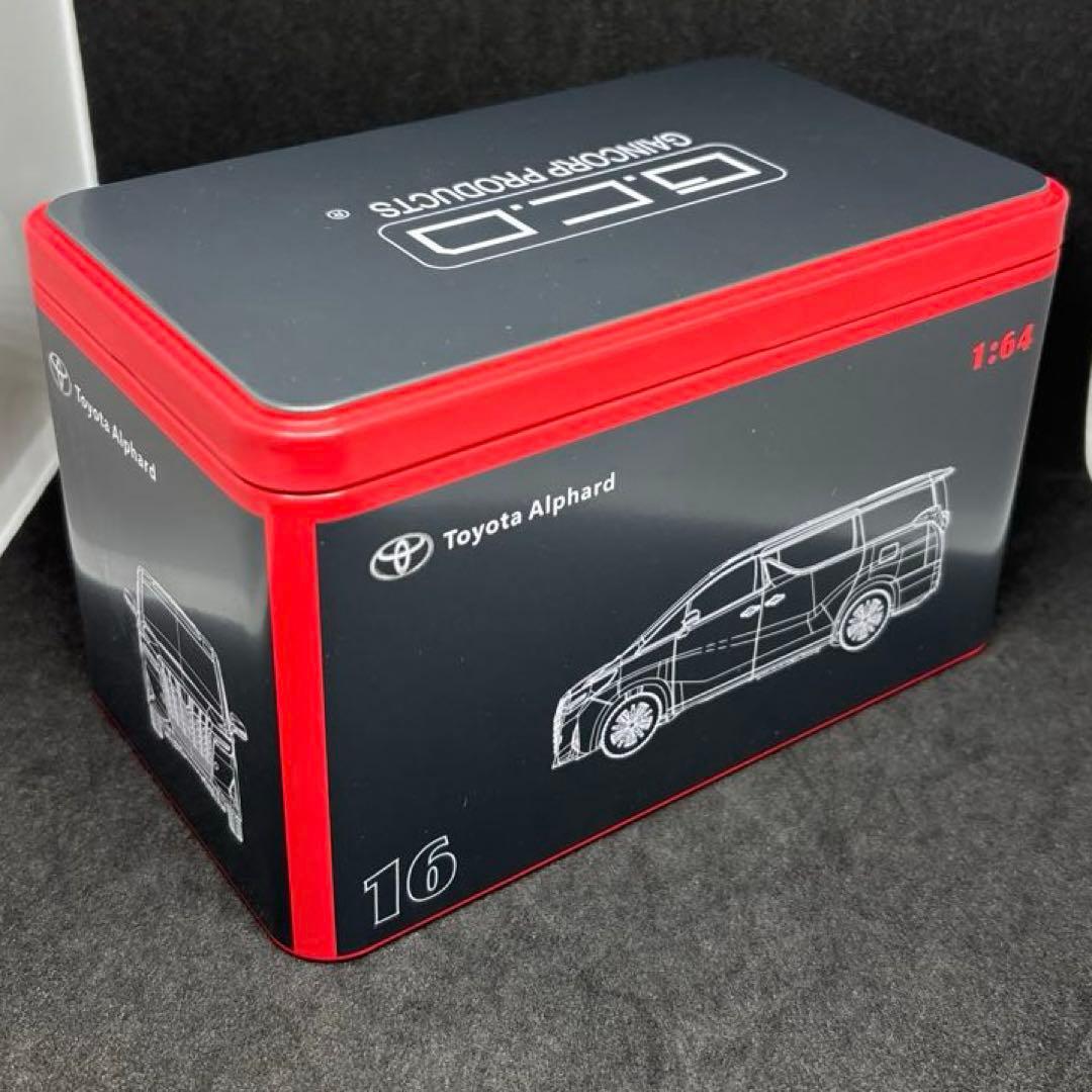 レア GCD 1/64 トヨタ アルファード 30後期 標準バンパー ホワイト