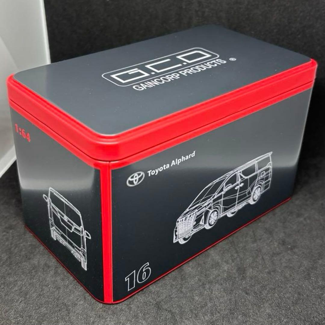 レア GCD 1/64 トヨタ アルファード 30後期 標準バンパー ホワイト