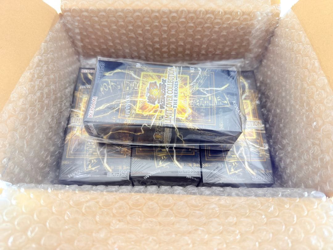 遊戯王LIMIT OVER COLLECTION 7BOXシュリンク付き