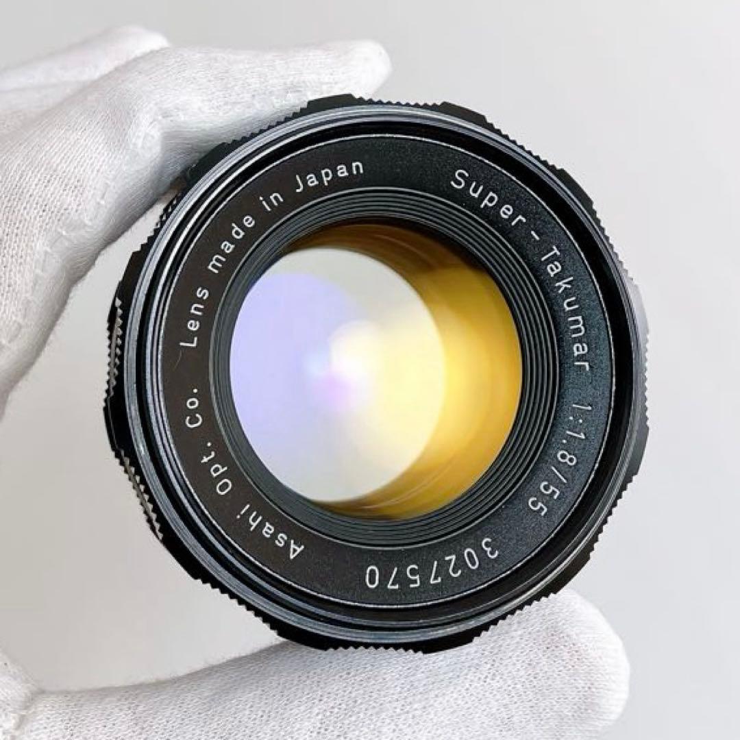 【外観美品】 Super Takumar 55mm f1.8 整備済 ｍ42